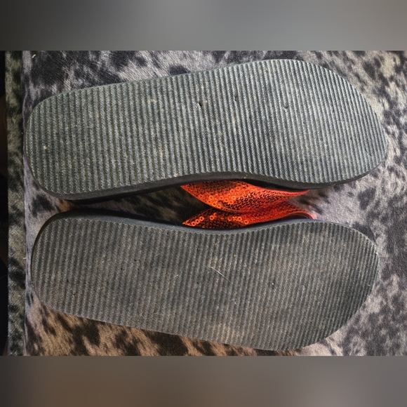 Denver Broncos Women's flip flops size 9 - Picture 2 of 4